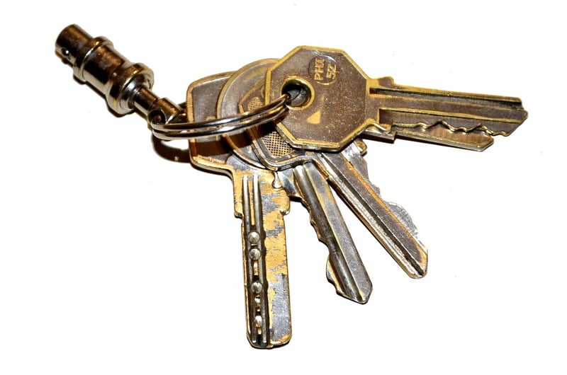Wine Cork Keychain